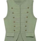Stylish Sleeveless Button Decor Vest Top