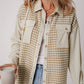 Trendy Printed Long Sleeve Shirt Coat