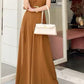 Ultramod Sleeveless Wide Leg Split Brown Jumpsuit