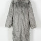 Winter Exclusive Long Lapel Grey Coat