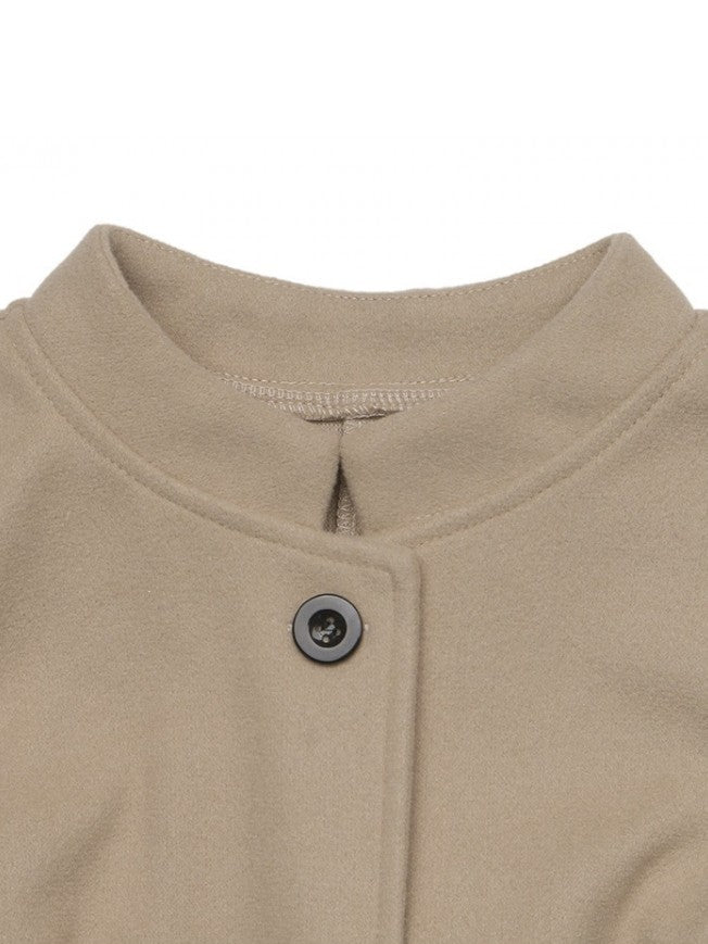 Winter Fashion Solid Sleeveless Vest Coat