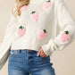 Winter Must Have Cute White Pullover