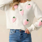 Winter Must Have Cute White Pullover