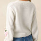 Winter Must Have Cute White Pullover