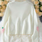 Winter Must Have Cute White Pullover