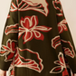 Winter Style Floral Green Cardigan