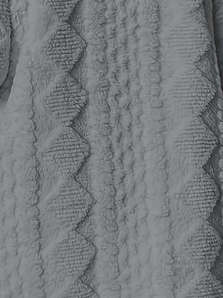 Winter Style Loose Fluff Long Grey Cardigan