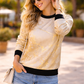 Mediterranean Sunshine Print Sweatshirt