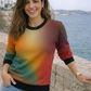 Hotselling Sundowner Gradient Print Multicoloured Sweatshirt