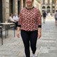 Beautiful Geometric Print Sweatshirt