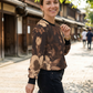 Fabulous Woody Rose Print Sweatshirt