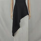 Exclusive Asymmetrical Pleated Skirt Set