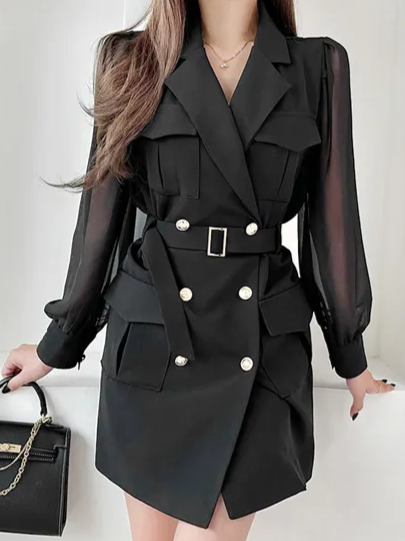 Sophisticated Formal Wear Black Dress