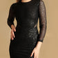 Party Style Sheer Cut Out Bodycon Dress
