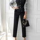 Formal Style Splicing Shirt With Pants Suit Set